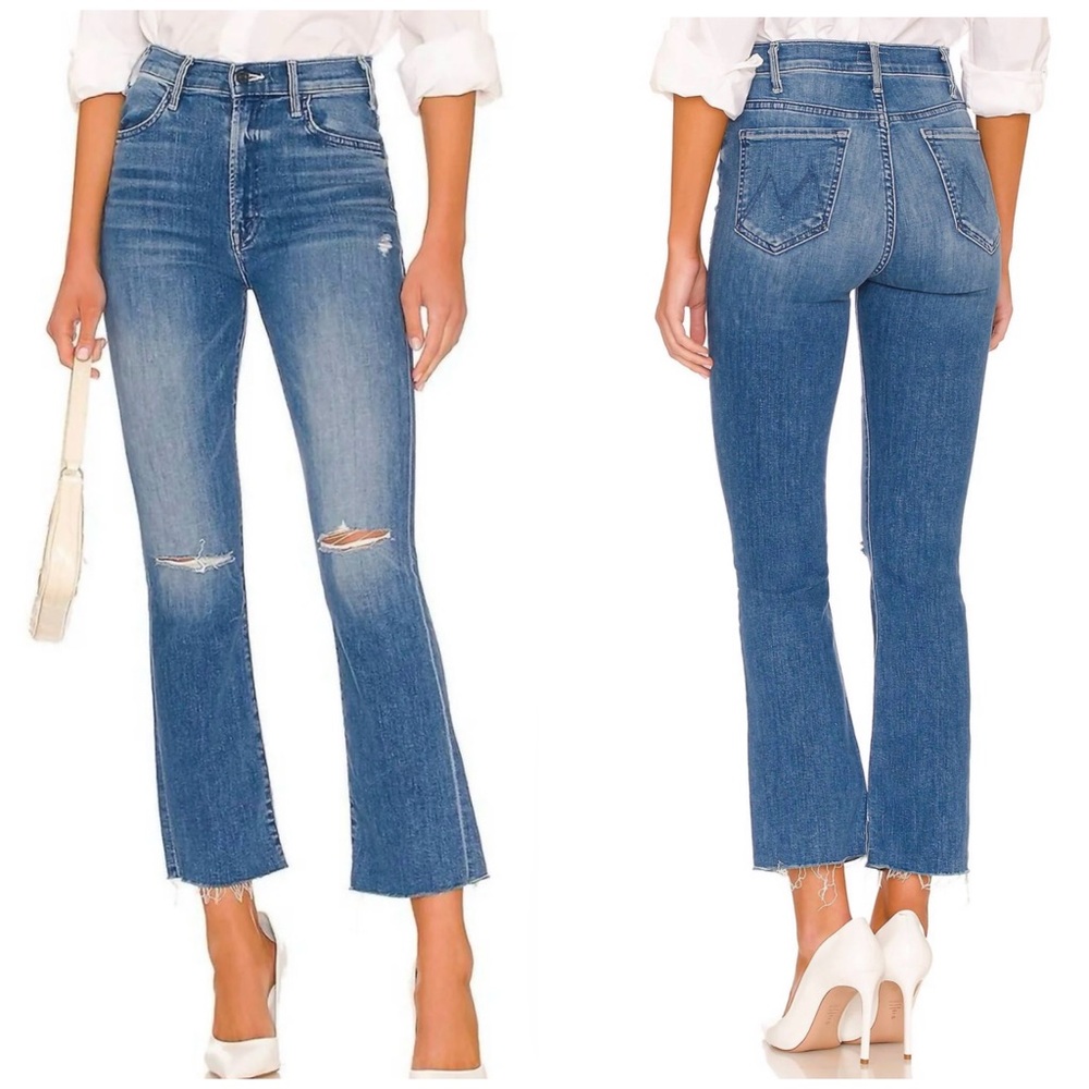 MOTHER "The Hustler Ankle Fray" Jeans Size 28